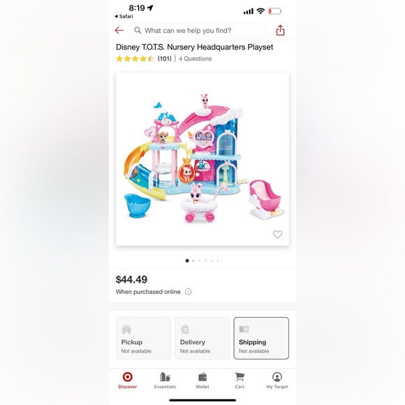 Disney TOTS Nursey Headquarters Playset - Picture 3 of 3